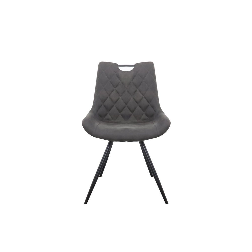 Creative cafe dining chair - modern minimalist home restaurant iron art chair with backrest, octagonal stool, light luxury style