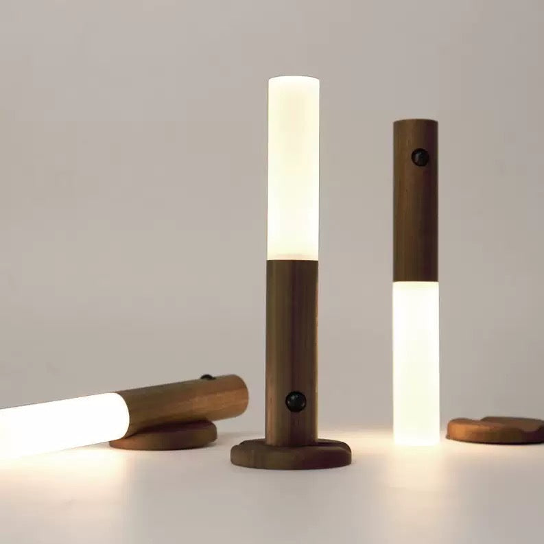 smart human body sensor led night light creative table lamp corridor night light charging wall lamp outdoor emergency light