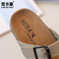 Birkenstock boys' cork sandals - new summer collection: open-toe kids' shoes, indoor/outdoor sandals, big & tall children's flip-flops