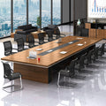 Saint li conference room large conference table bench table minimalist modern office negotiation reception table and chair set