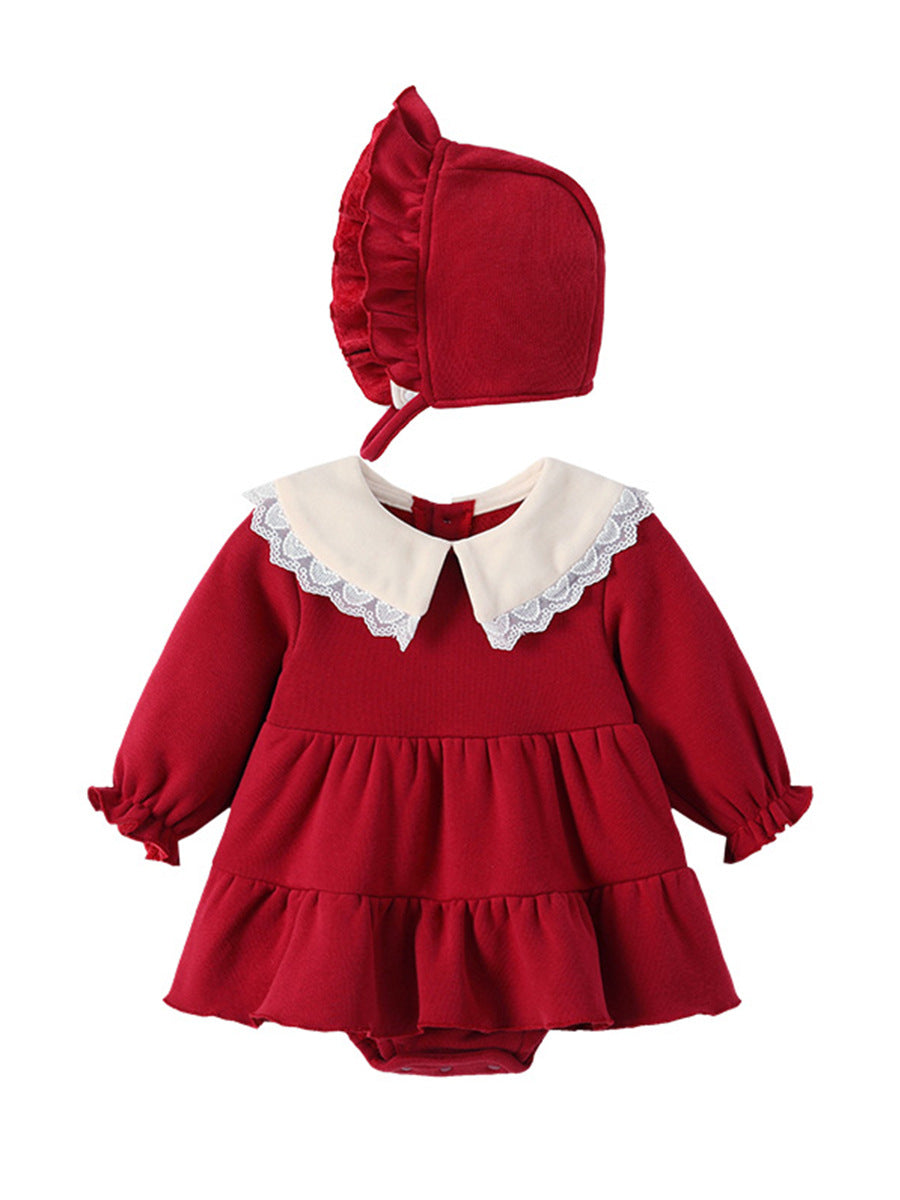 New year's versatile baby clothes, class a, autumn/winter , infant and toddler autumn collection, newborn vintage baby romper, instagram style