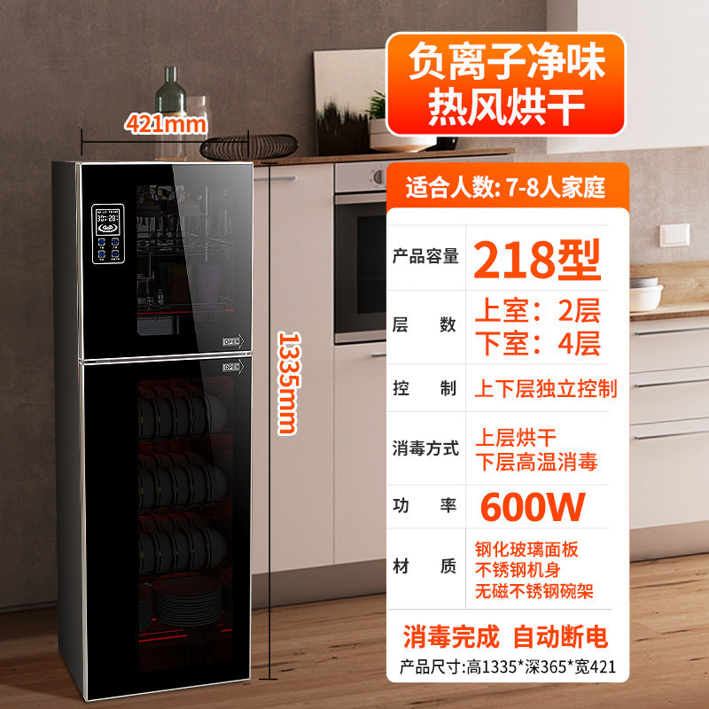 Wholesale stainless steel disinfection cabinet - commercial/industrial grade, small kitchen countertop/free-standing, household dish and utensil high-temperature sterilization cabinet