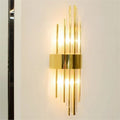 Luxury crystal wall sconce led - minimalist style for living room tv background, bedroom bedside, hallway, aisle, and stairway