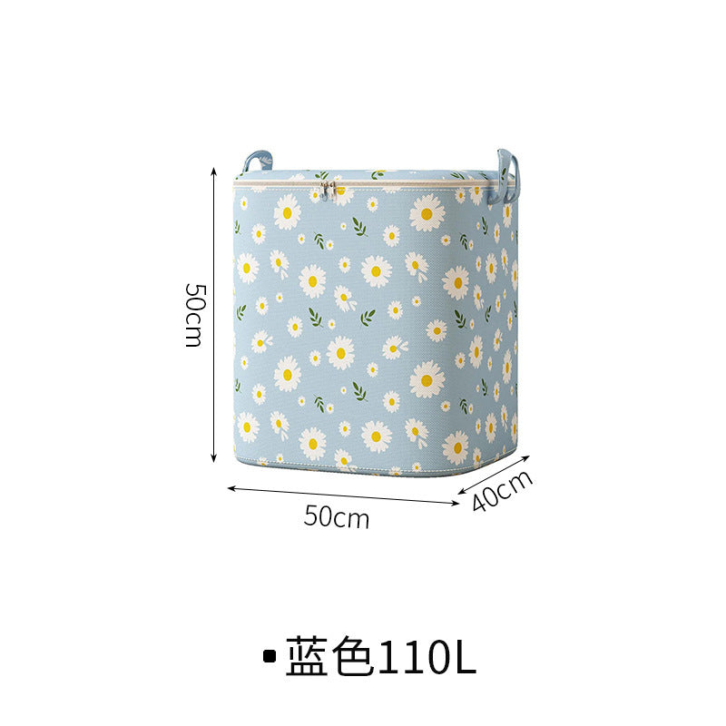 Large-capacity storage bag Household moving packaging bag Packed quilt clothing storage Organizing box Wardrobe portable storage bag