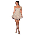 Small floral ruffled skirt ballet style dress cross-border new arrival silmslimming look suspender skirt