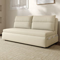 Sofa bed can be folded for dual use in small apartment living room multifunctional double sofa balcony cream style telescopic foldable bed