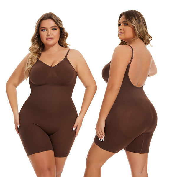 Europe, America, seamless  hot-selling yoga postpartum hip lift, body sculpting, belly and back one-piece flat-angle body sculpting clothing