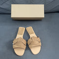 Summernew arrival brown cross strap suede leather flatsoutwear sandals elegantcasualsexy