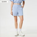 Women's casual activewear set: loose-fit breathable short-sleeve t-shirt & air layer shorts - perfect for yoga & workout