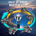 model aircraft remote control aircraft stunt fixed height and fall-resistant foam gravity glider colorful light four-axis drone