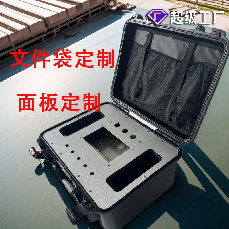 Wholesale PP Plastic Toolbox Hardware Tools Portable Storage Protective Box Precision Instruments and Equipment Three-proof Box