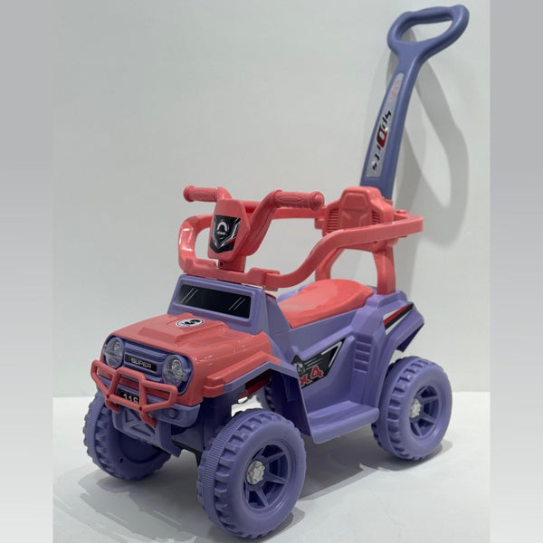 New children's toy car four-in-one twisting car push handle guardrail scooter stroller music baby toy car