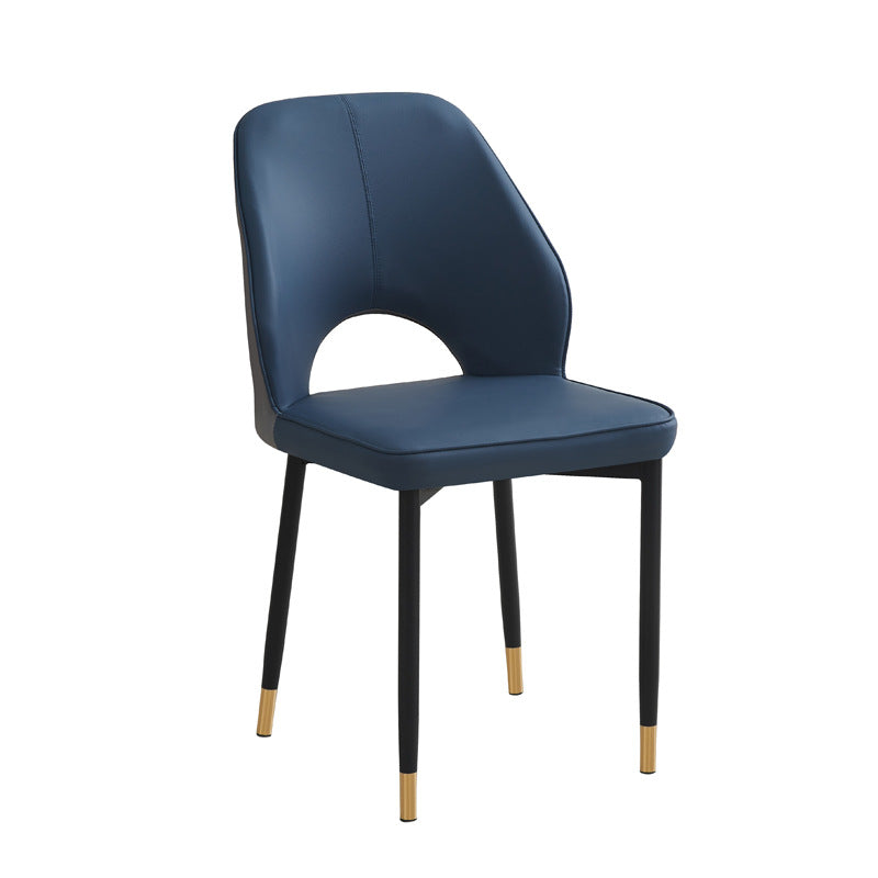Chair back lazy stool popularcasual creative scandinavianins style restaurant dining chair creative cut out chair dining chair