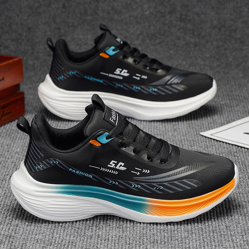 Men's shoes 2025 new spring collection: versatile soft-soled sneakers, ultra-lightweight casual, anti-slip, and durable men's running shoes