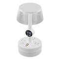 Rechargeable bedside night light with outlet, touch & remote control, multifunctional all-in-one eye-caring bedroom sleep lamp