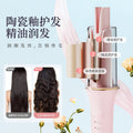 new arrival fully automatic curling wand handy gadget large roll lazy big wave negative ion perm curling iron electric spin