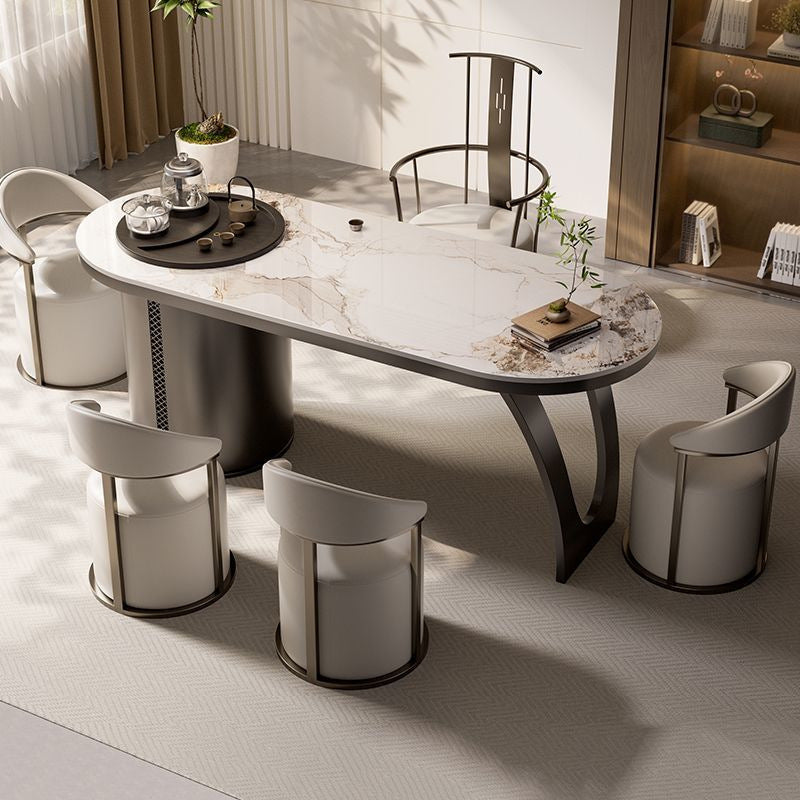 Italian accessible luxury tea chair casual modern makeup stool living room stylish popular negotiation casual chair backrest round stool