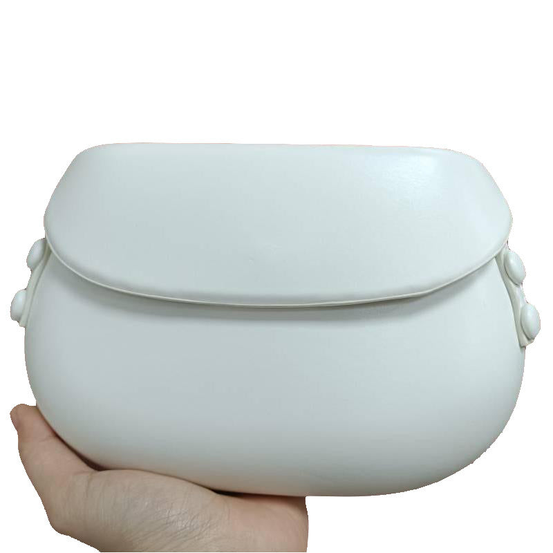 Cross-border hot-selling 2025 spring and summer new large pressure shell bag Cross-border hot-selling saddle bag Student party shoulder messenger bag