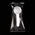 Individually wrapped 20ml plastic measuring spoons - ideal for masks, powders, feed, fertilizer, pesticides, and measuring water (20g capacity)