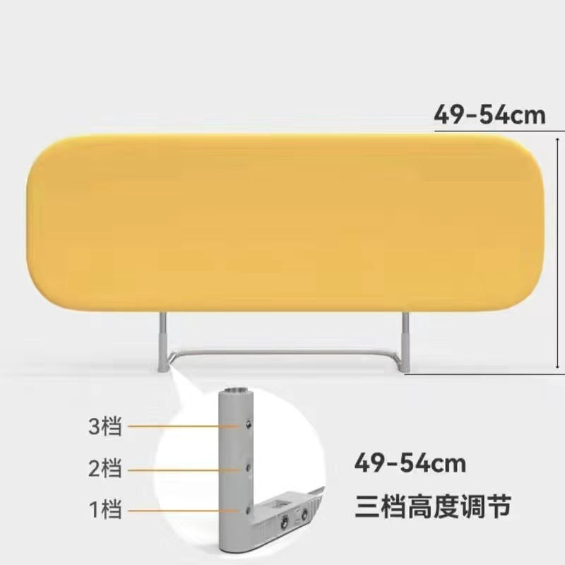 Installation-free bed fence, baby anti-fall protective fence, portable foldable travel guardrail, infant kidssecurity baffle