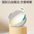 Rikang baby food bowl - special learning bowl for babies, newborn infant rice cereal, soup, grinding, and eating utensil set