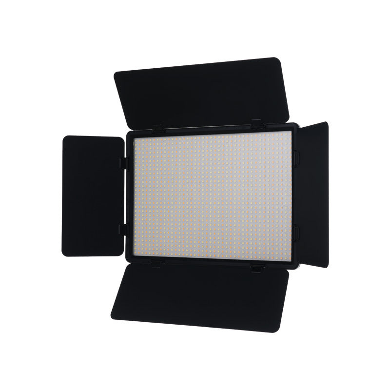 Cross-border 50W flat light photography light wedding portable photo lighting light dual color temperature live broadcast filling light surface light