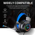 G60 gaming headset - wired 7.1 channel esports headphones for pc and laptop - perfect for pubg and other online games