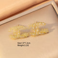 [copper inlaid with zirconium] hot-selling new style full of diamonds, small fragrant necklace, women's earrings, accessible luxury, elegant titanium steel, fashionable and versatile jewelry