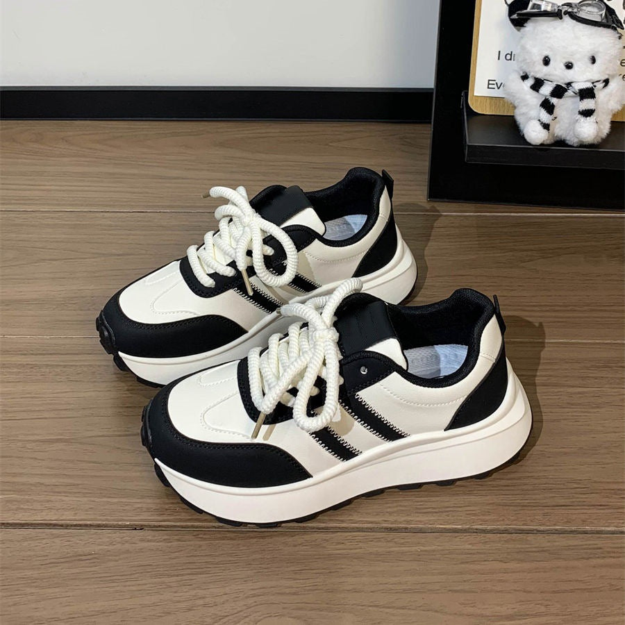 Lightweight women's sneakers - slimming design, "forrest gump" style,  spring new arrival, popular soft sole, versatile dad shoes