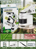Portable microscope for kids - educational toy with phone clip - perfect for student science experiments, antiques, jewelry appraisal, and miniature observation