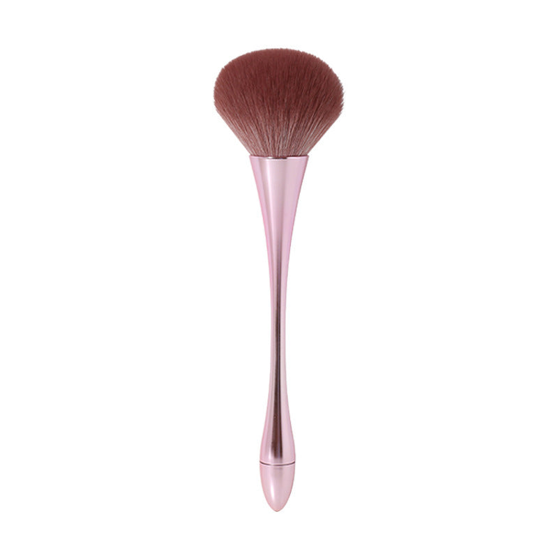 Single large small waist makeup brush beauty tool blush brush round head dust brush soft bristle loose powder brush makeup brush