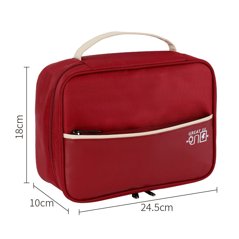 Beilian  data cable storage box, digital accessories storage bag, anti-collision power bank plug, mouse protective bag.