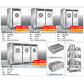 Bangxiang h-2c/4c heavy industry series far infrared tableware disinfection cabinet 1700l large capacity single and double door high temperature cabinet