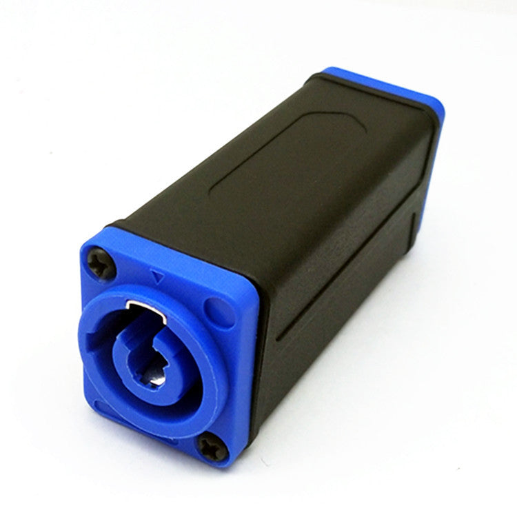 Three-core LED power supply joint beam of lighting light power conversion head, stage lighting power supply extension cable connector through