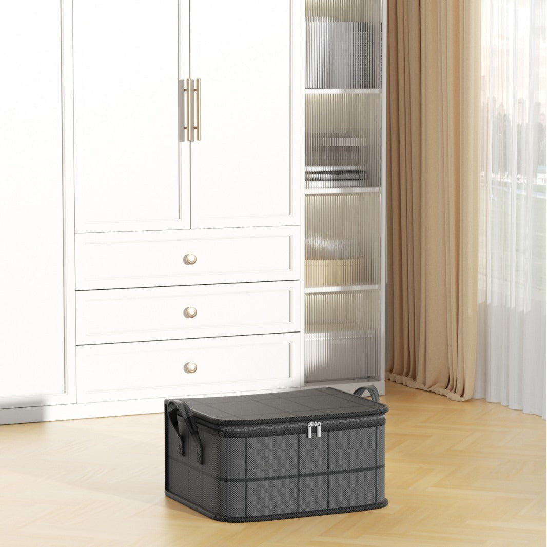 Cross-border large pane, under-bed storage bag, household flat storage, organizing box, and folding storage storage artifact under the bed