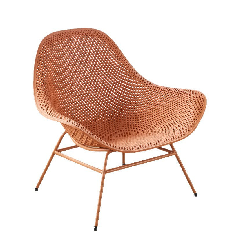 Outdoor single sofa chair - waterproof, sun-protective, perfect for open-air balconies, lounging, beach, villas, courtyards, and nap time. breathable seating