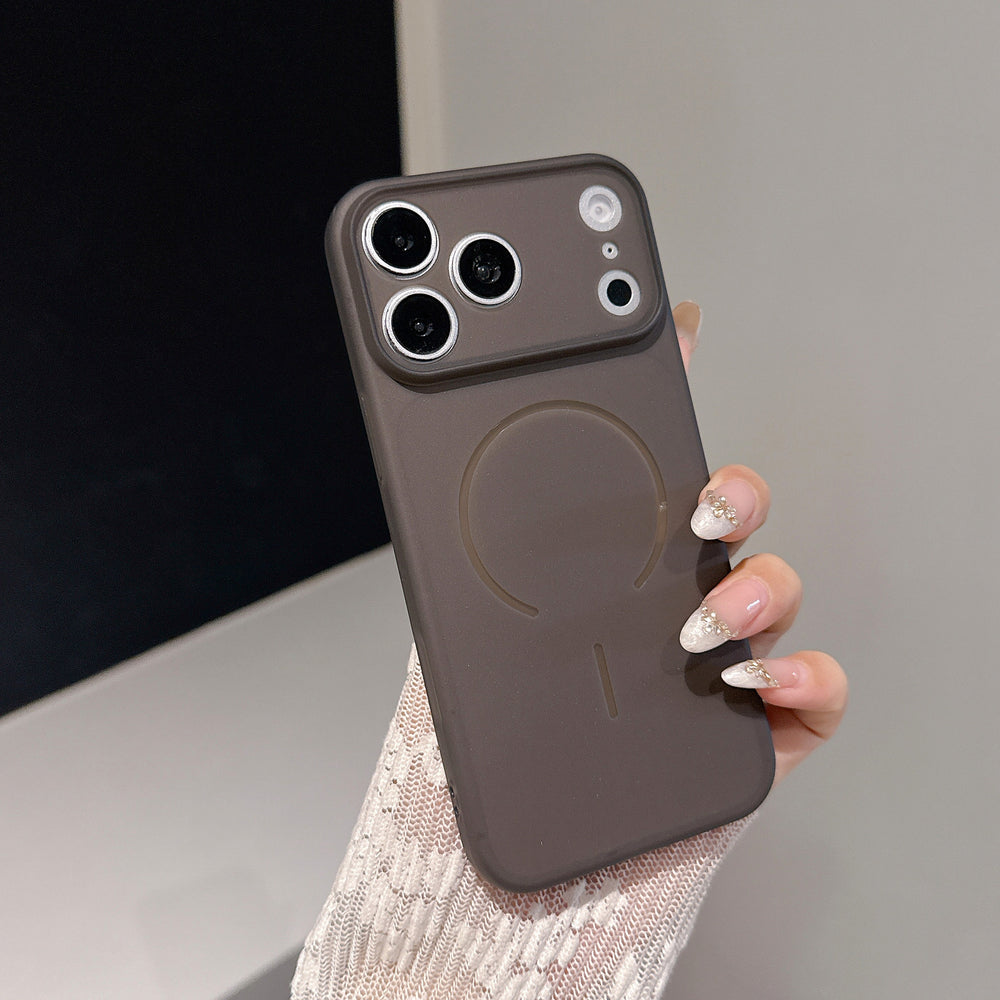 Simple frosted case instantly transforms to fit the iphone 17, compatible with iphone 17 pro. iphone 15 drop-proof soft tpu protective case, also suitable for iphone 16