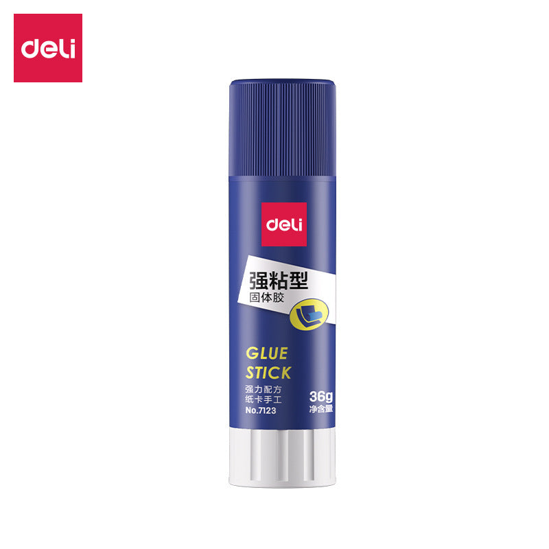 Deli Stationery Solid Glue Children's Glue Stick 36g Student Handmade Solid Glue Stick High Viscosity Solid Glue Wholesale