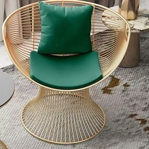 New arrivalins style iron casual single sofa coffee table suitaccessible luxuryfor home balcony table sofa chair combination