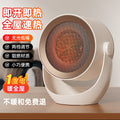wall-mounted & desktop space heater - portable electric heater for home, office, and dorm room (110v)