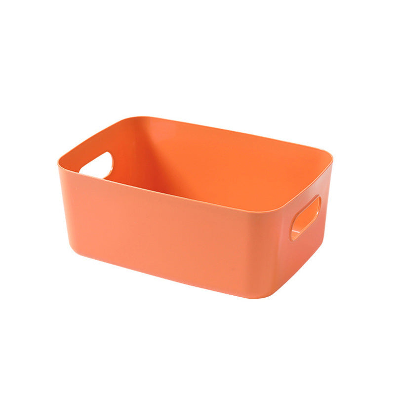 Storage basket, desktop storage box, household cosmetics rack, bathroom, dormitory sundries, snacks, plastic box wholesale