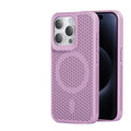 Suitable for apple 17promax mobile phone case iphone15pro breathable cooling magnetic case 11 honeycomb cooling