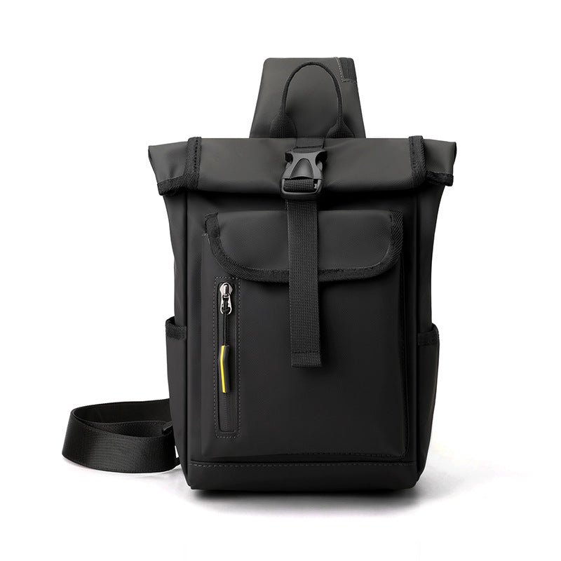 New breast bag, men's messenger bag,  backpack, multi-functional storage bag, shoulder bag, simple chest bag, portable bag.