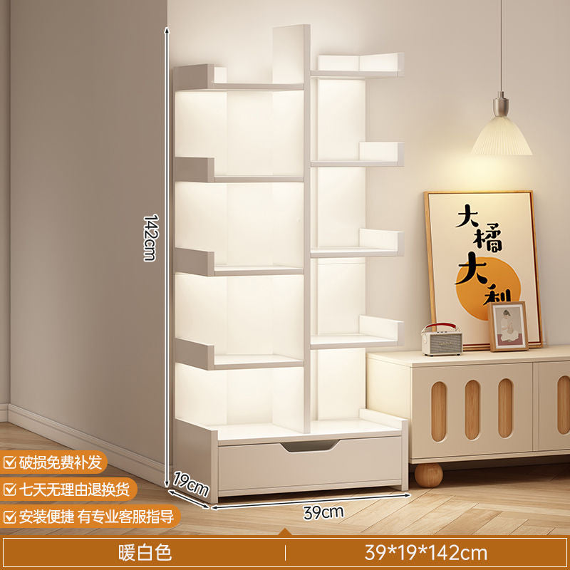 Bookshelf floor-standing storage rack simple small bookshelf for homepopular book storage rack display shelf living room storage rack