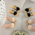 Super fairy one-strap women's summer outdoor new floral sandals lightweight non-slip casual sandals versatile beach shoes
