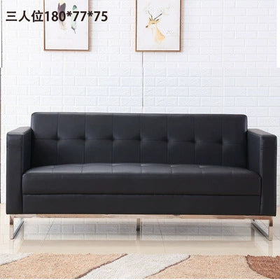 4s store modern casual office sofa business exhibition hall rest area reception area negotiation single combination leather leather