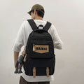 Japanese style workwear style high school students junior high school students school bag women's k-style backpack men's large capacity travel backpack easiest for match