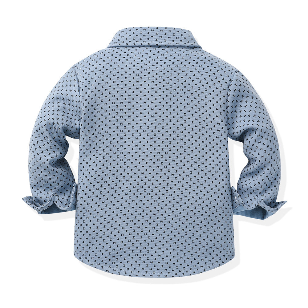 One-year-old formal wear for baby boys, british style, fashionable birthday performance dress, overalls suit, children's clothing, springnew arrival