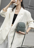 Women's crossbody phone bag - 2024 new style, chic and trendy small bag, fashionable, minimalist, casual, versatile, genuine leather cowhide shoulder bag