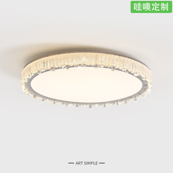 [Wow] Light luxury ceiling lamp feeling modern simple atmosphere full spectrum eye protection master bedroom room lamps minimalist